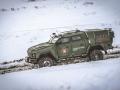 Национальная Гвардия Украины испытывает бронеавтомобиль «Варта-Новатор»