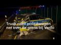 Пьяный украинец на фуре раздавил полицейское авто в Нидерландах 