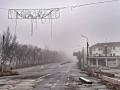 Опустевшие ворота Донецка