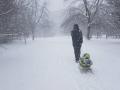 Снежный циклон пленил Одессу