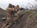 Полк АЗОВ «не воює»: яскраве відео ударів українських військових по бойовиках на Донбасі 