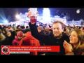 Как жители и гости Киева встречали Новый год 2019 на Софийской площади 