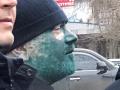 Вилкула облили зеленкой в Бердянске