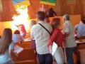 У Бердичеві підприємець підпалив себе на сесії міської ради