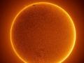 Як виглядає МКС на тлі Сонця