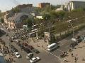Видео первого взрыва в Днепропетровске