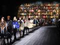 Показ Louis Vuitton в закрытом из-за коронавируса Лувре
