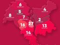 Коронавірус у Києві: статистика захворювань у районах столиці