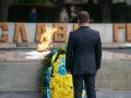 Президент на українсько-російському кордоні вшанував пам'ять загиблих у Другій світовій війні