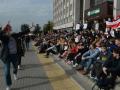 Сидячий протест у Білорусі: студенти вийшли проти затримань одногрупників 