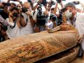 В Египте нашли 59 прекрасно сохранившихся саркофагов с мумиями