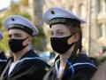 Учащиеся Одесского военно-морского лицея принесли клятву на верность украинскому народу  