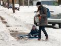 В Харьков пришла зима