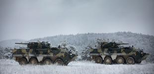 Збройні сили України на Combined Resolve 16. Перші бої та блокування населеного пункту