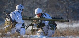 На полігоні зимою гаряче. Навчається 81-ша окрема аеромобільна бригада 