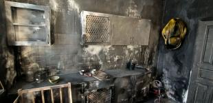 Одеських школярів знайомлять з наслідками пожеж за допомогою «обгорілої» кімнати