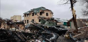 Разрушенные дома и уничтоженная российская техника: Буча в Киевской области после тяжелых боев 
