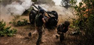 Українська артилерія наносить удар на Донбасі