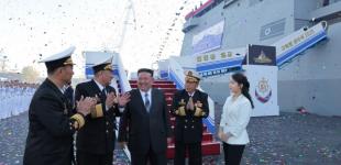 У стилі Кім Чен Ина: КНДР представила новий есмінець із 