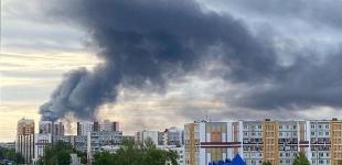 У Росії загорівся завод 