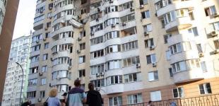 Масована атака на Київ: оприлюднено фото постраждалої внаслідок обстрілу багатоповерхівки