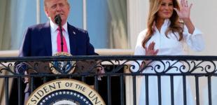 Була вся в білому: Меланія Трамп з'явилася на святкуванні Дня незалежності США