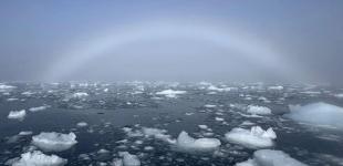 Українські полярники показали рідкісну білу веселку: як вона виникає