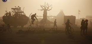 Фестиваль Burning Man в пустыне Невады