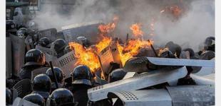 Столкновения в центре Киева