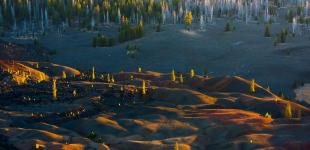 Фотографии вулканического национального парка Лассен, которые выглядят так, как будто их сделали на другой планете