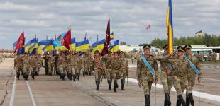 Подготовка  к военному параду в Киеве на День Независимости