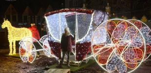 В Киеве открылся первый в Украине фестиваль иллюминаций