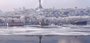Парки Киева в зимние дни: Мариинский, Центральный, Русановская набережная