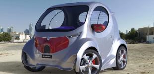 Украинский электромобиль Kugel - миникар форм-фактора Smart