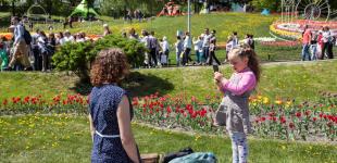 «Вокруг света»: уникальная выставка тюльпанов в Киеве