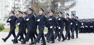 Первый выпуск Академии патрульной полиции в Киеве