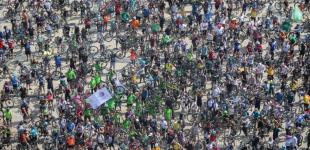 Велодень-2019: п’ять тисяч велосипедистів «полонили» Київ