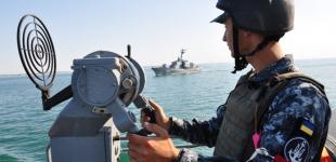 «Сі Бриз-2019»: корабельно-катерна група відпрацювала спільні дії у північно-західній акваторії Чорного моря