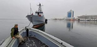 В Одессе спустили на воду катера класса Island, которые США передали Украине