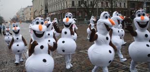 У Києві вперше відбувся Новорічний парад