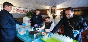 Православна церква України почала виготовляти антисептики за рецептом ВООЗ