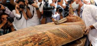 В Египте нашли 59 прекрасно сохранившихся саркофагов с мумиями