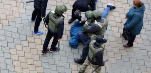 Як силовики розганяли «Марш народовладдя» у Мінську