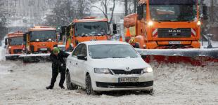 Циклон Volker: на Київ йде найсильніший снігопад за півстоліття