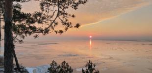 Неймовірне Київське море: один зимовий вечір 