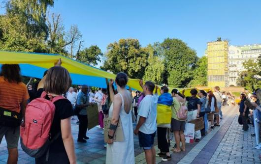 У Києві масштабна хода через відставку Федорова з Міноборони