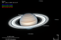 Hubble показал Сатурн в летнее время
