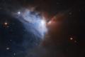 Hubble показал «кометную» туманность в созвездии Единорога
