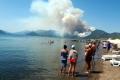 В турецком Мармарисе бушует лесной пожар - в случае угрозы гостиницы эвакуируют
