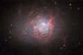 Hubble показав дивну карликову галактику у сузір'ї Живописець